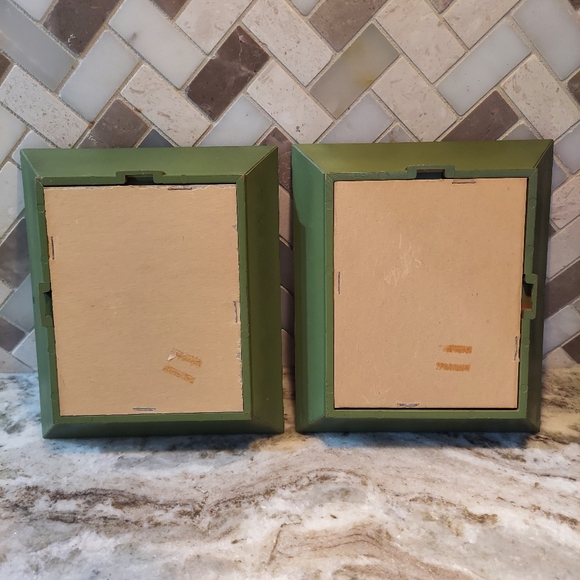 Vintage set of 2 R F Harnett 1960's paintings - Picture 2 of 4